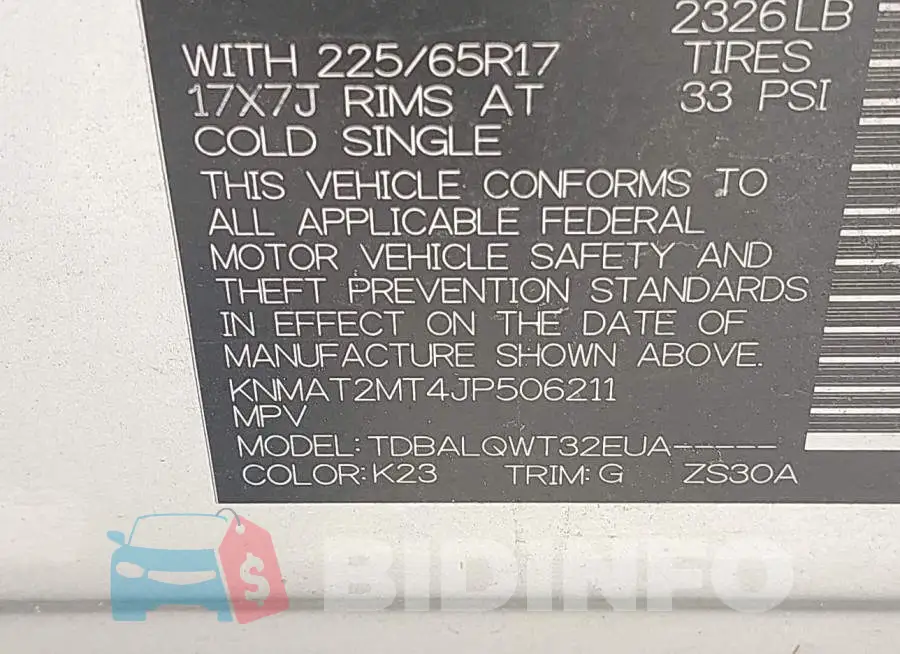KNMAT2MT4JP506211 Photo# 9