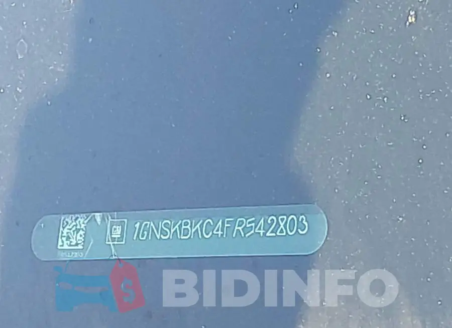 1GNSKBKC4FR542803 Photo# 9