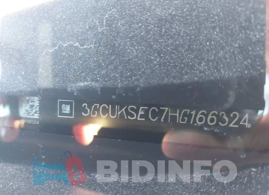 3GCUKSEC7HG166324 Photo# 9