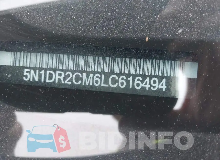 5N1DR2CM6LC616494 Photo# 9