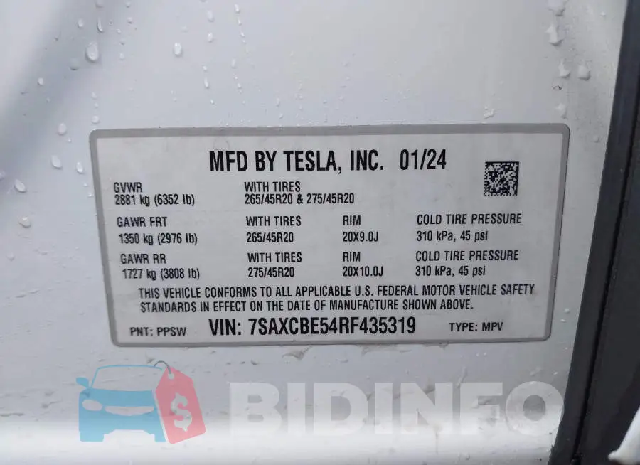 7SAXCBE54RF435319 Photo# 9