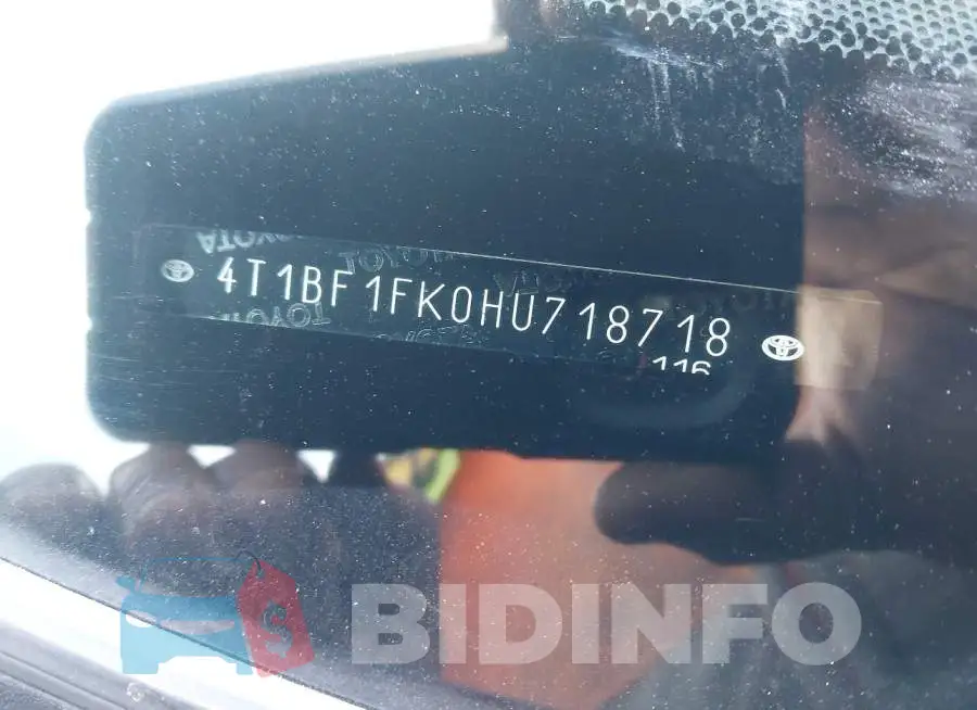 4T1BF1FK0HU718718 Photo# 17