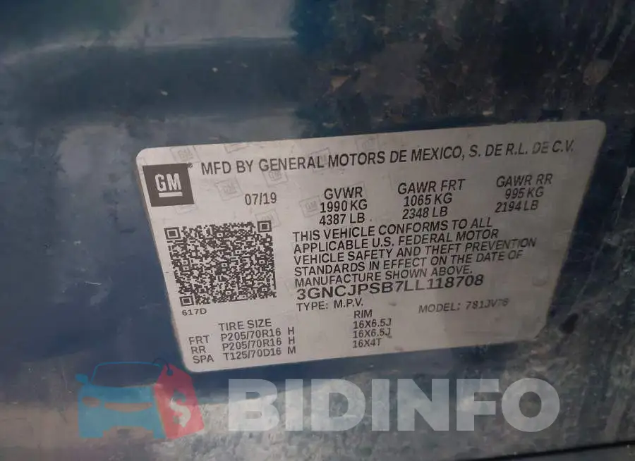 3GNCJPSB7LL118708 Photo# 9