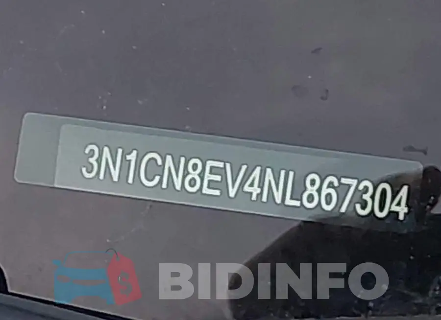 3N1CN8EV4NL867304 Photo# 9
