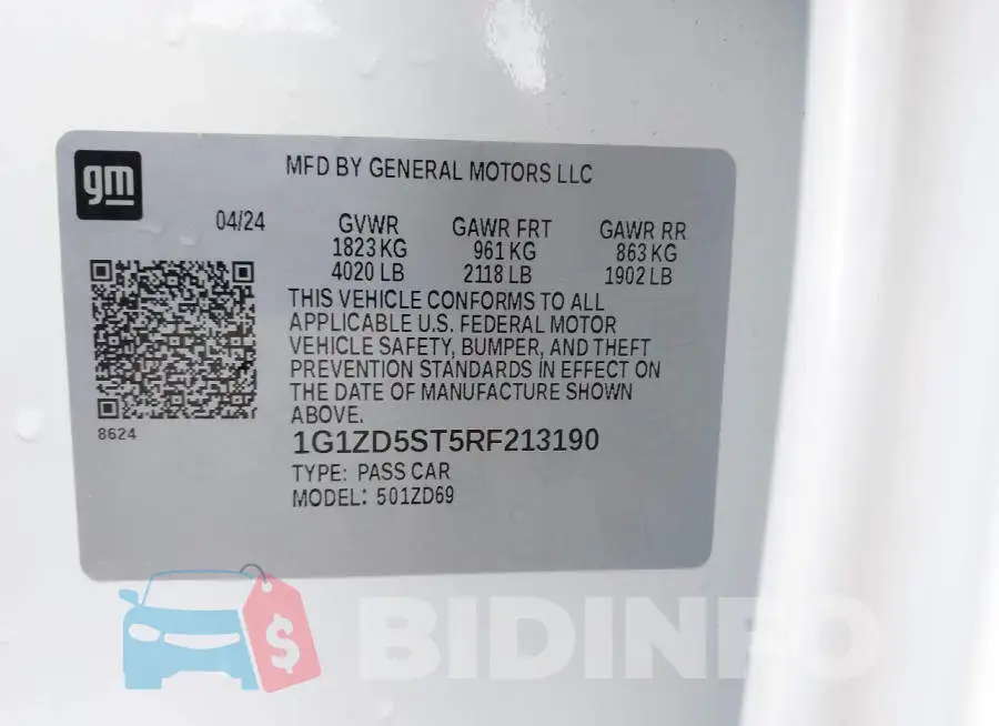 1G1ZD5ST5RF213190 Photo# 9