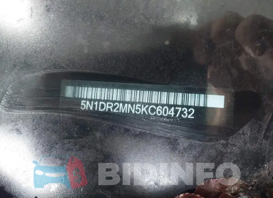 5N1DR2MN5KC604732 Photo# 9