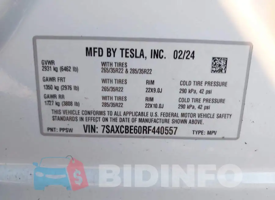 7SAXCBE60RF440557 Photo# 9