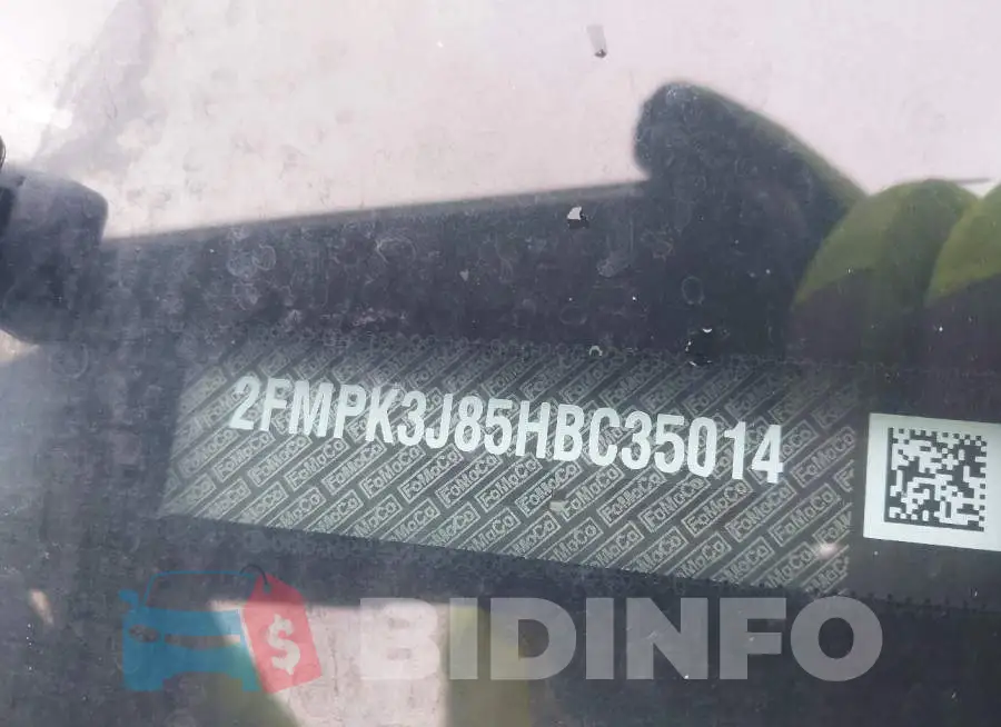 2FMPK3J85HBC35014 Photo# 9