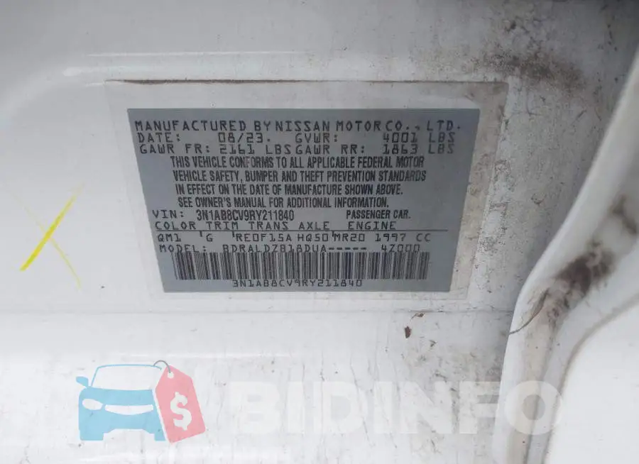 3N1AB8CV9RY211840 Photo# 9
