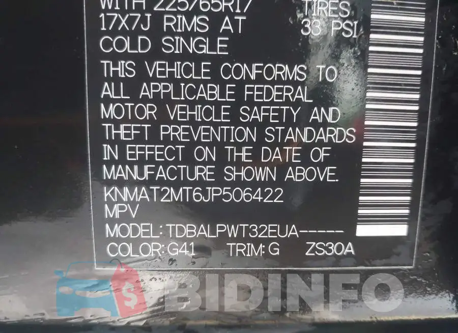 KNMAT2MT6JP506422 Photo# 9