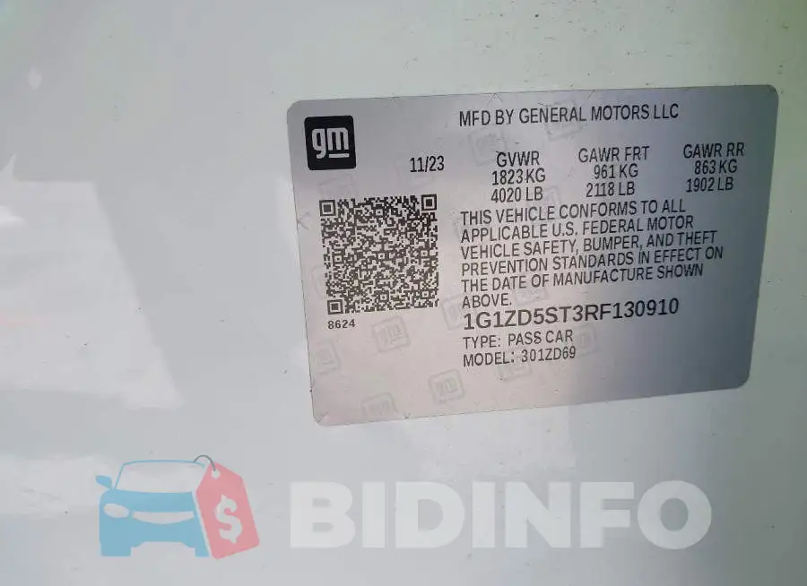 1G1ZD5ST3RF130910 Photo# 9
