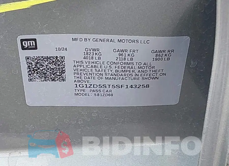 1G1ZD5ST5SF143258 Photo# 9