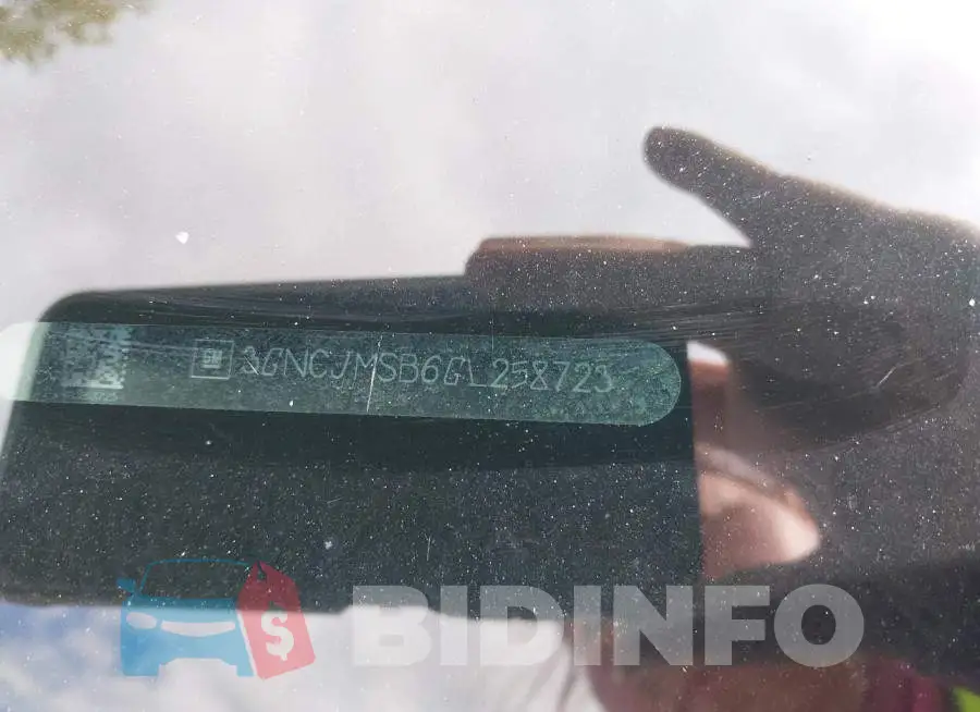 3GNCJMSB6GL258723 Photo# 9