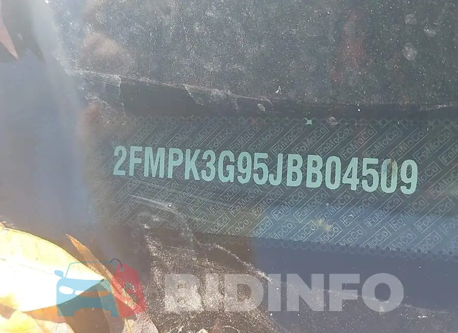 2FMPK3G95JBB04509 Photo# 9
