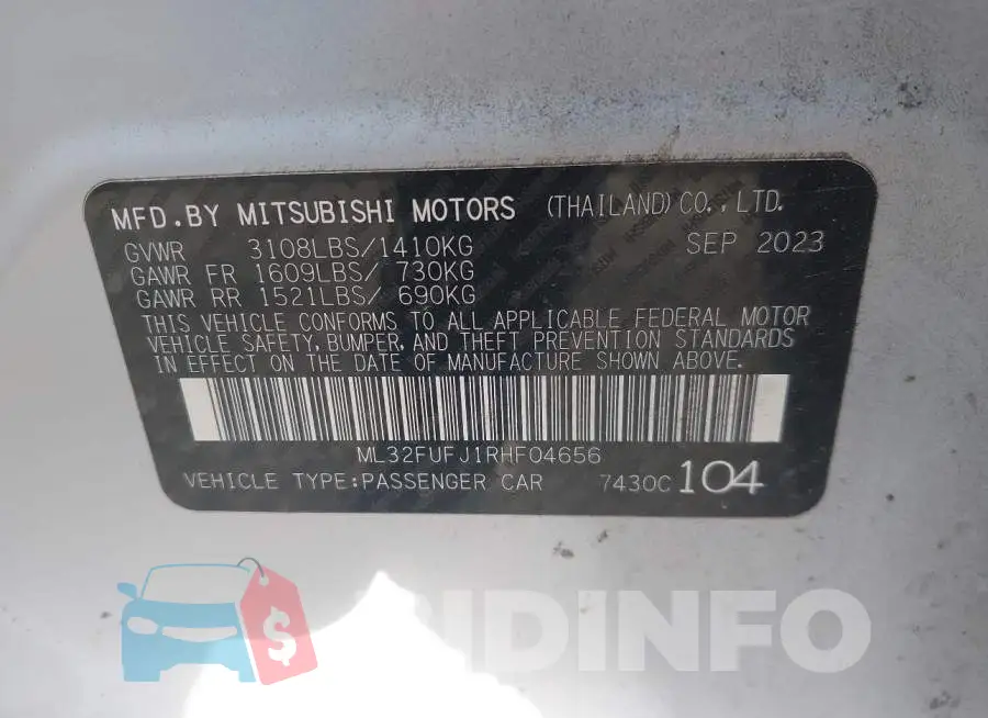 ML32FUFJ1RHF04656 Photo# 9