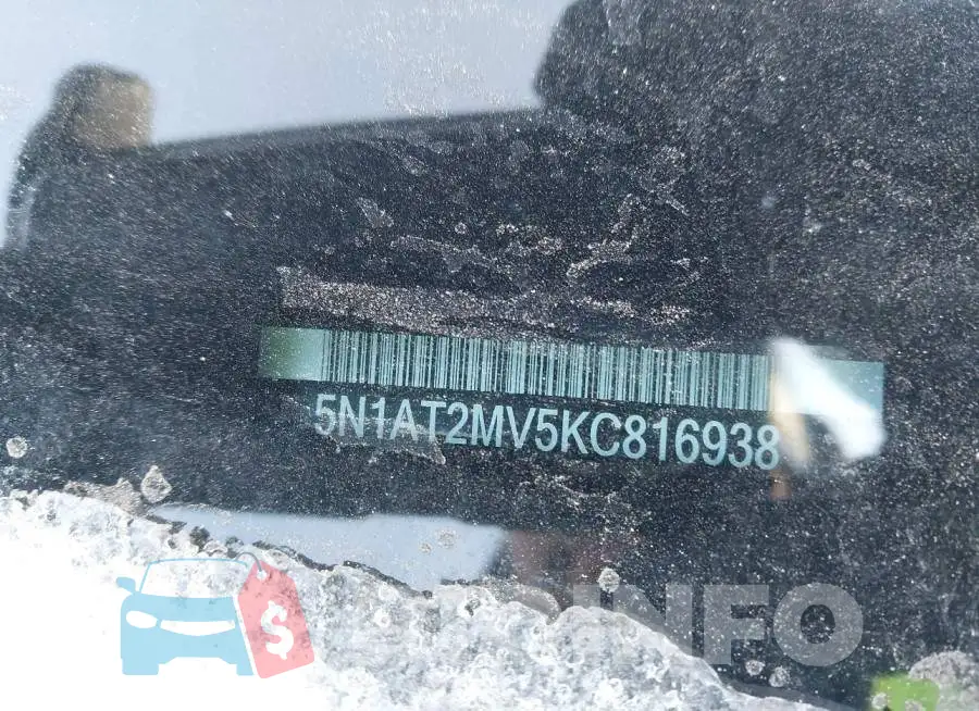 5N1AT2MV5KC816938 Photo# 17