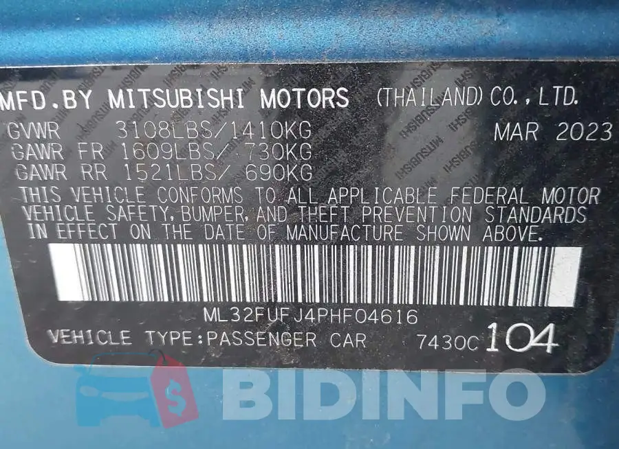 ML32FUFJ4PHF04616 Photo# 9