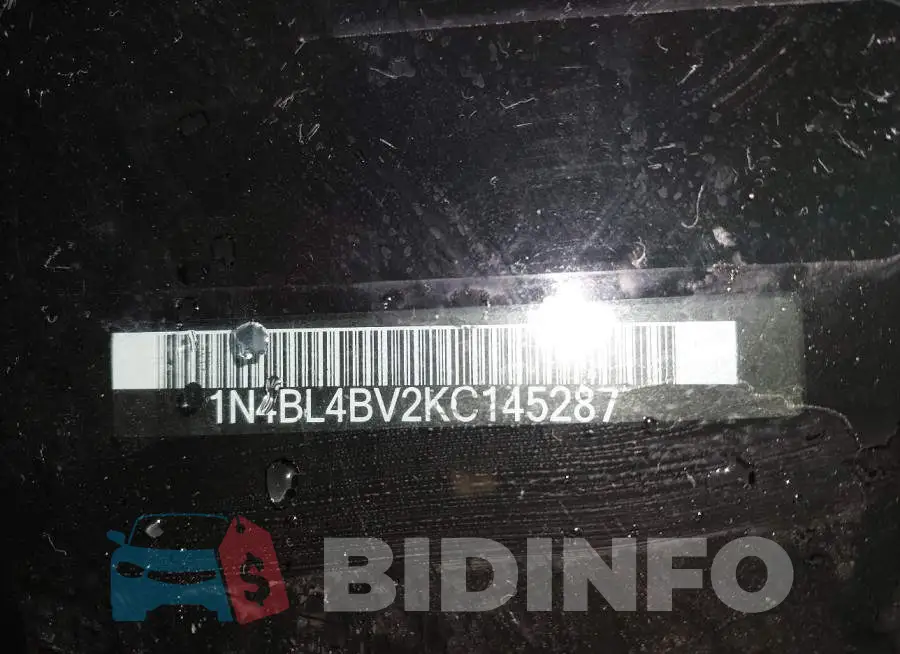 1N4BL4BV2KC145287 Photo# 9