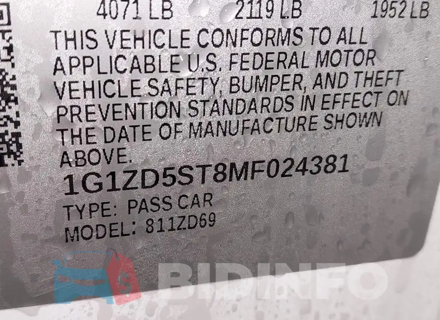 1G1ZD5ST8MF024381 Photo# 9