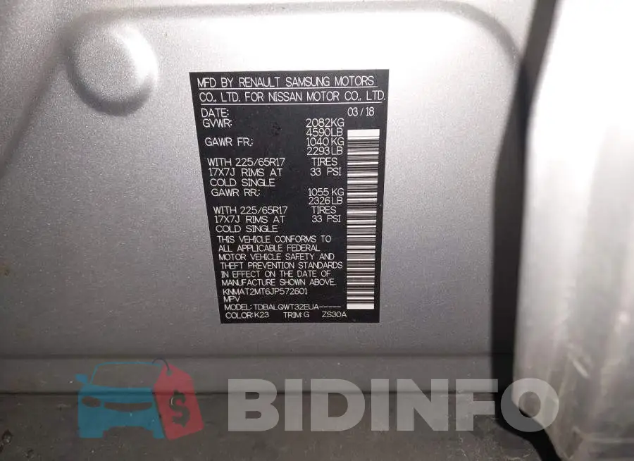 KNMAT2MT6JP572601 Photo# 9