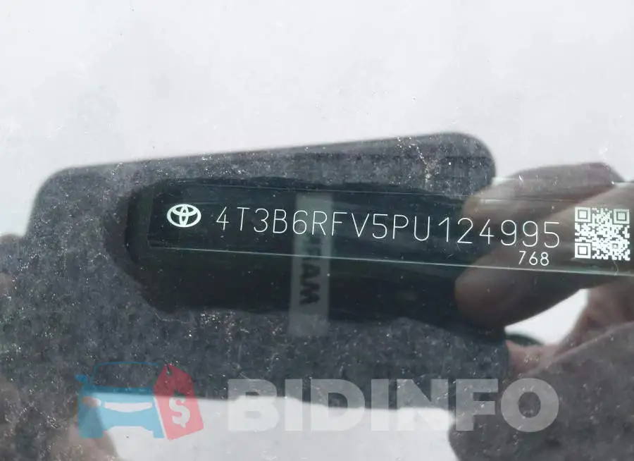 4T3B6RFV5PU124995 Photo# 9