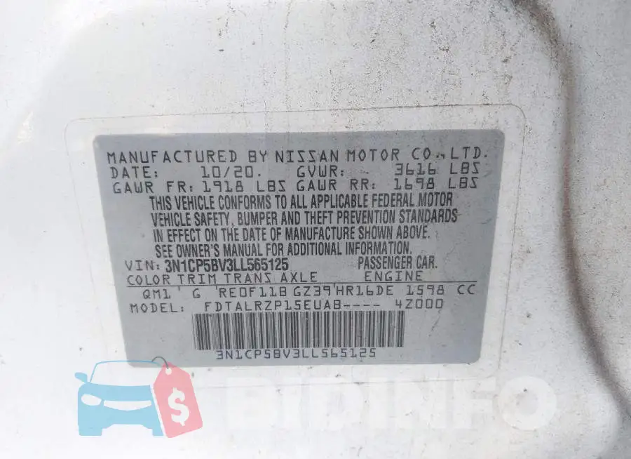 3N1CP5BV3LL565125 Photo# 9