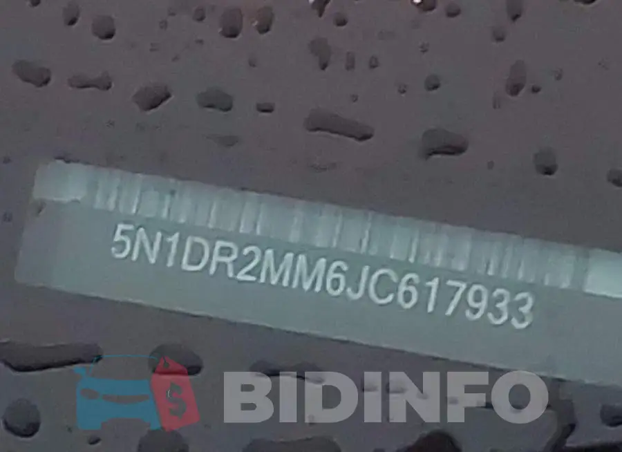 5N1DR2MM6JC617933 Photo# 9