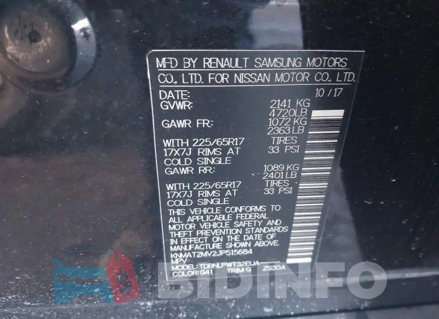 KNMAT2MV2JP515684 Photo# 9
