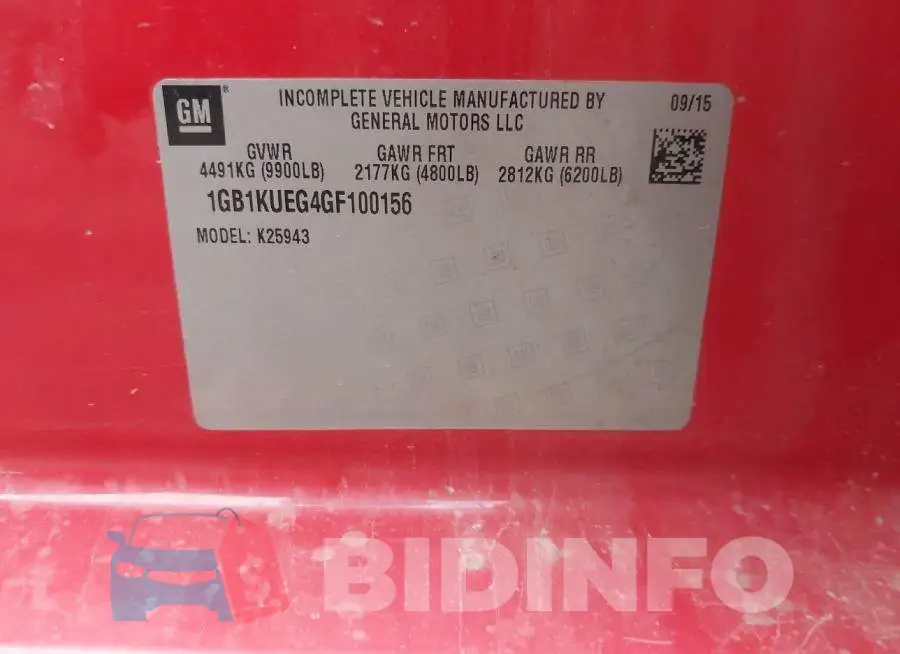 1GB1KUEG4GF100156 Photo# 9