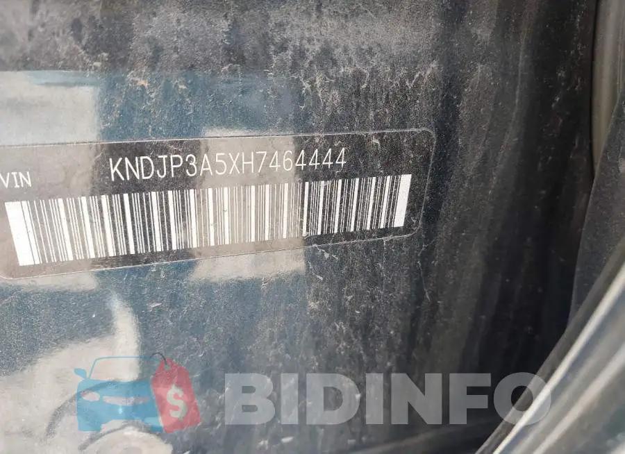 KNDJP3A5XH7464444 Photo# 9
