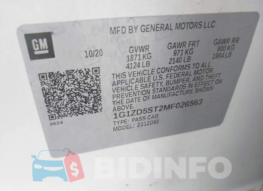 1G1ZD5ST2MF026563 Photo# 9