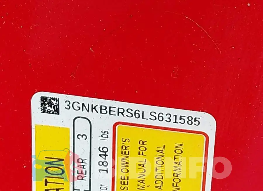 3GNKBERS6LS631585 Photo# 9