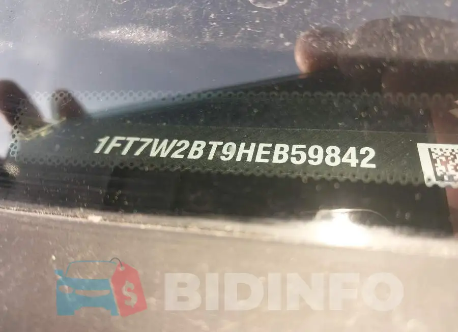 1FT7W2BT9HEB59842 Photo# 9