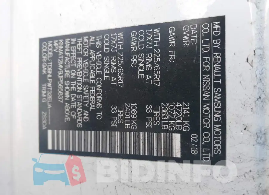KNMAT2MV9JP565837 Photo# 9