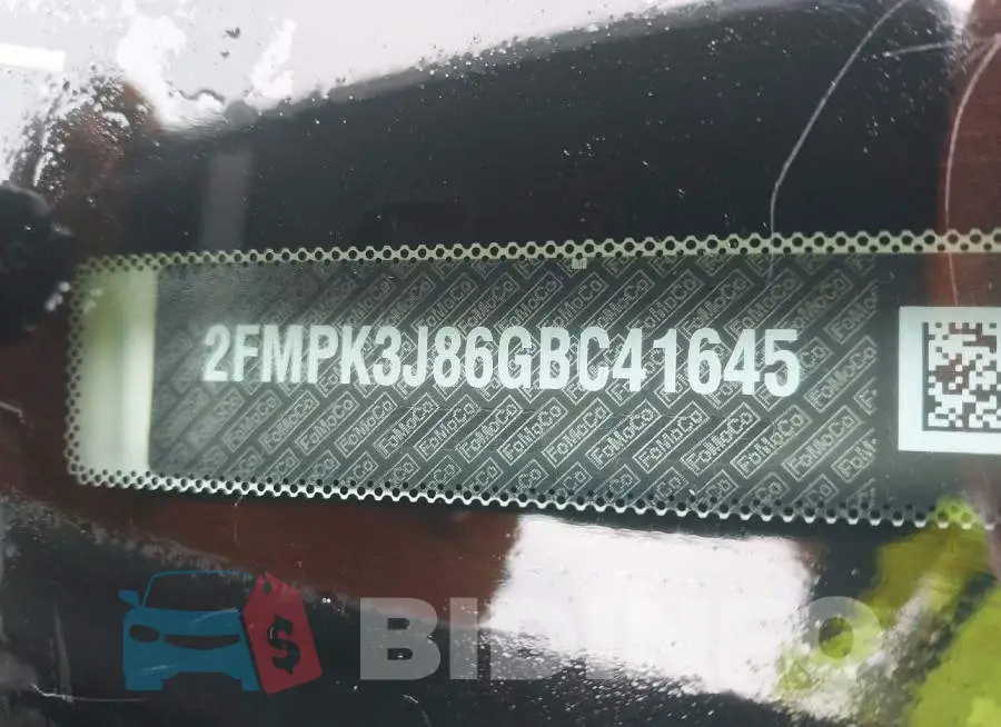 2FMPK3J86GBC41645 Photo# 9