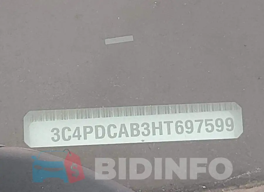 3C4PDCAB3HT697599 Photo# 9
