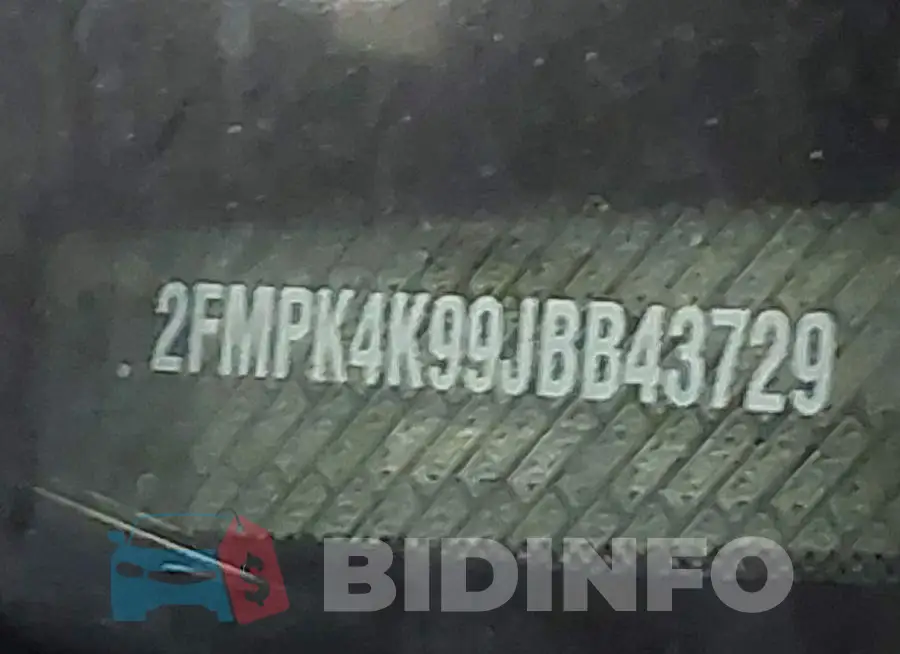 2FMPK4K99JBB43729 Photo# 9