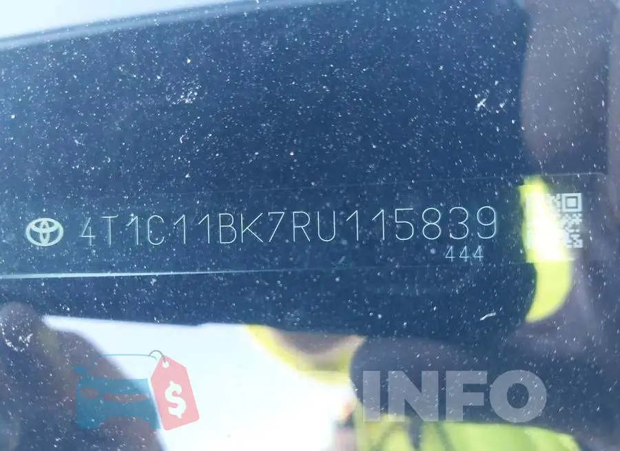 4T1C11BK7RU115839 Photo# 17