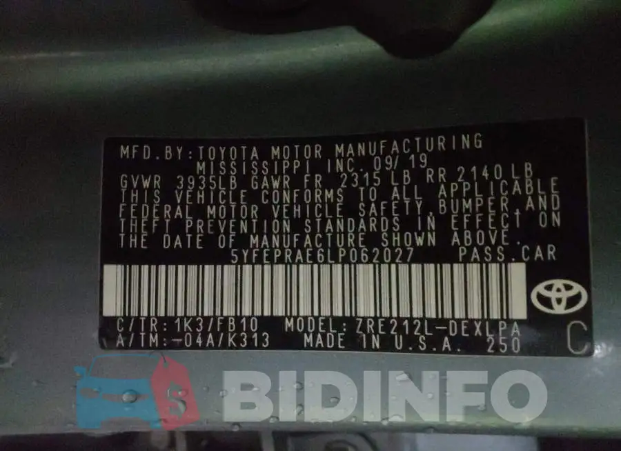 5YFEPRAE6LP062027 Photo# 9
