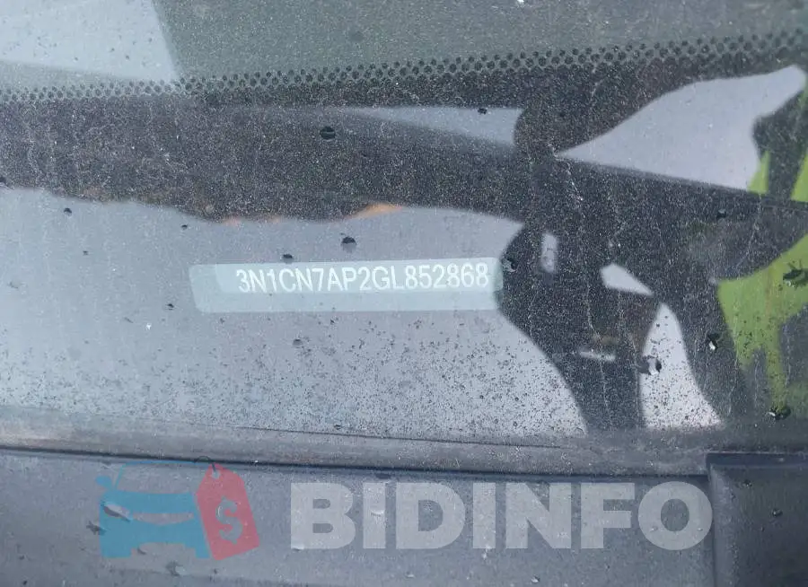 3N1CN7AP2GL852868 Photo# 9