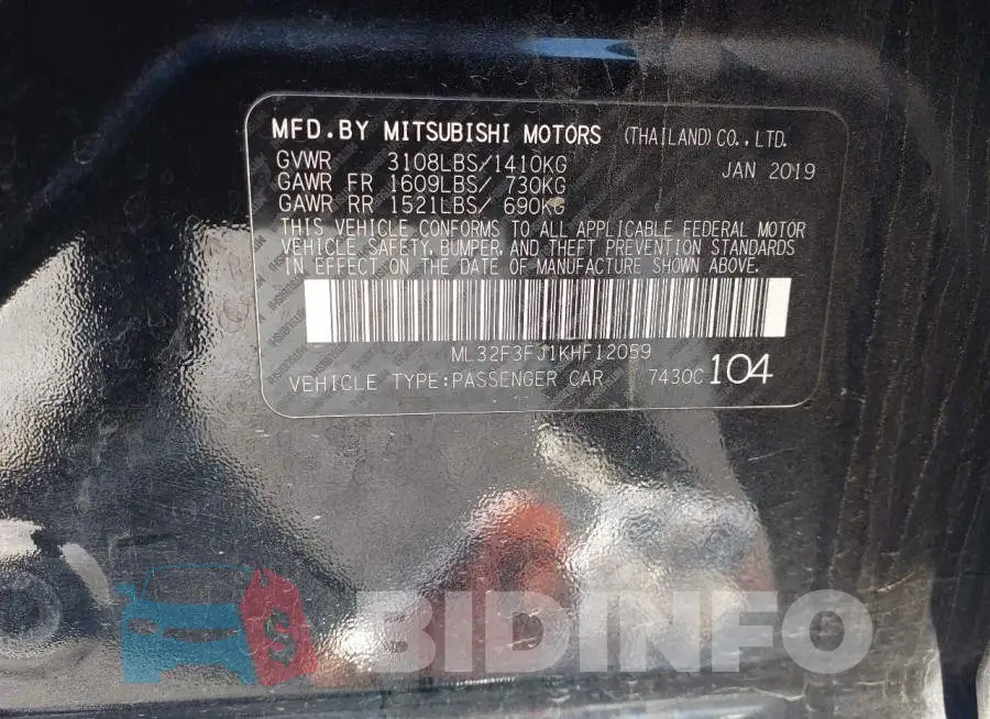ML32F3FJ1KHF12059 Photo# 9