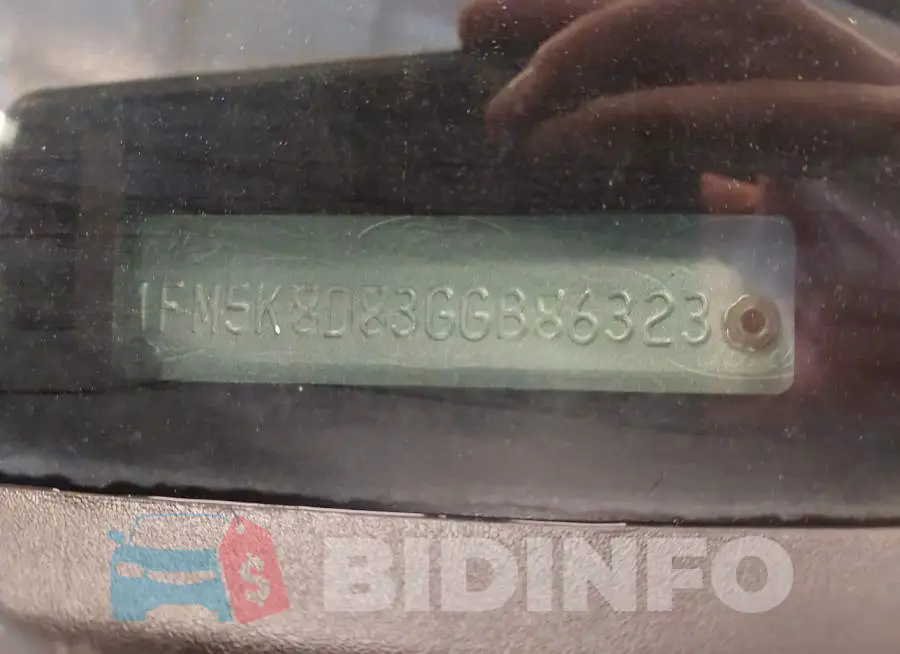 1FM5K8D83GGB86323 Photo# 9