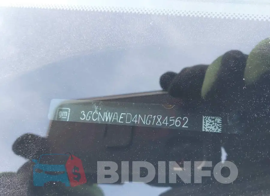 3GCNWAED4NG184562 Photo# 9