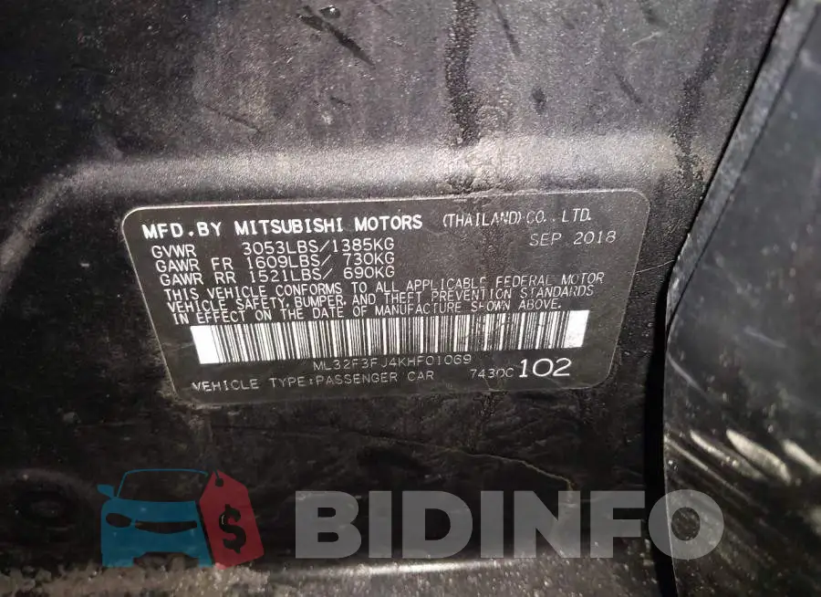 ML32F3FJ4KHF01069 Photo# 9