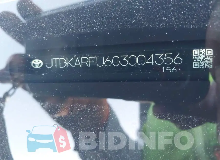 JTDKARFU6G3004356 Photo# 9