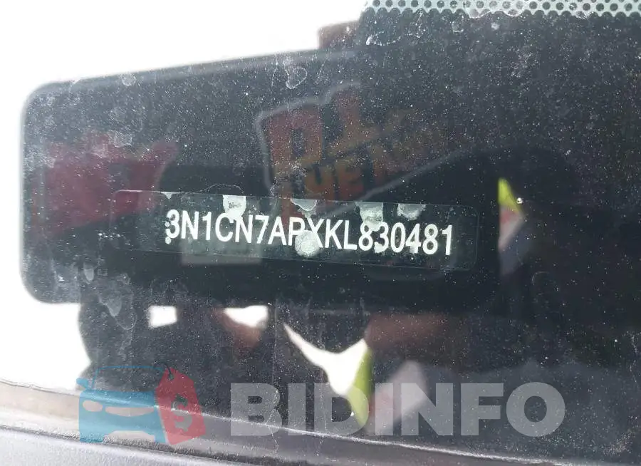 3N1CN7APXKL830481 Photo# 9
