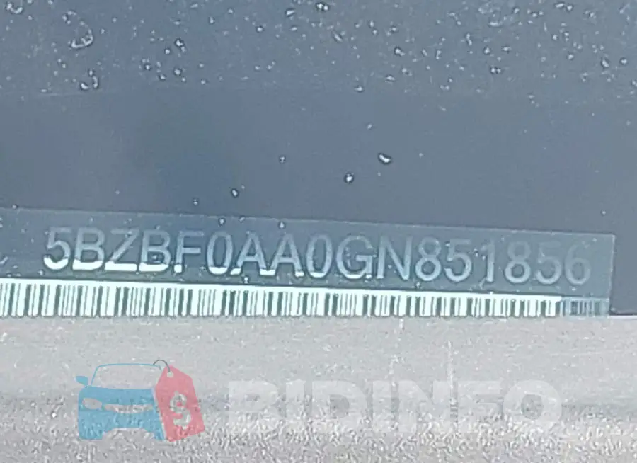 5BZBF0AA0GN851856 Photo# 17