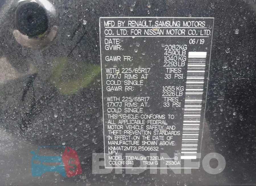 KNMAT2MT2LP506632 Photo# 9