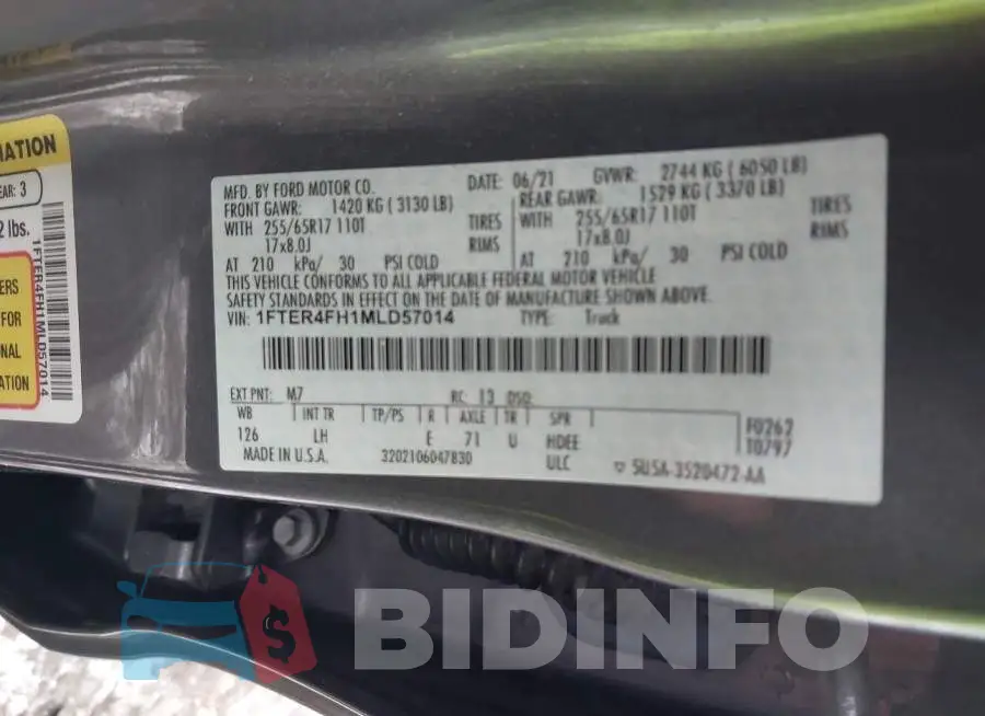 1FTER4FH1MLD57014 Photo# 9