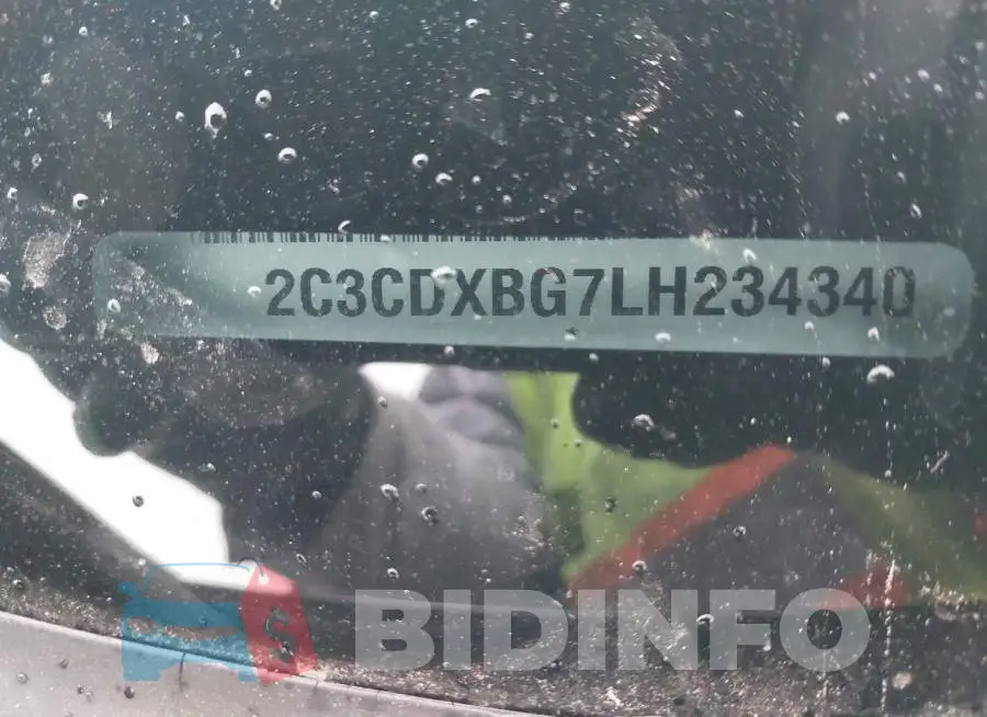 2C3CDXBG7LH234340 Photo# 9